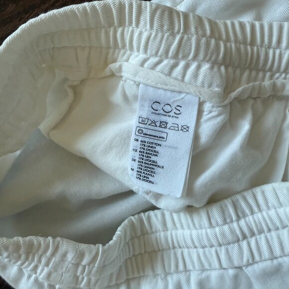 COS Cotton and Linen Blend Jogger - Picture 3 of 4